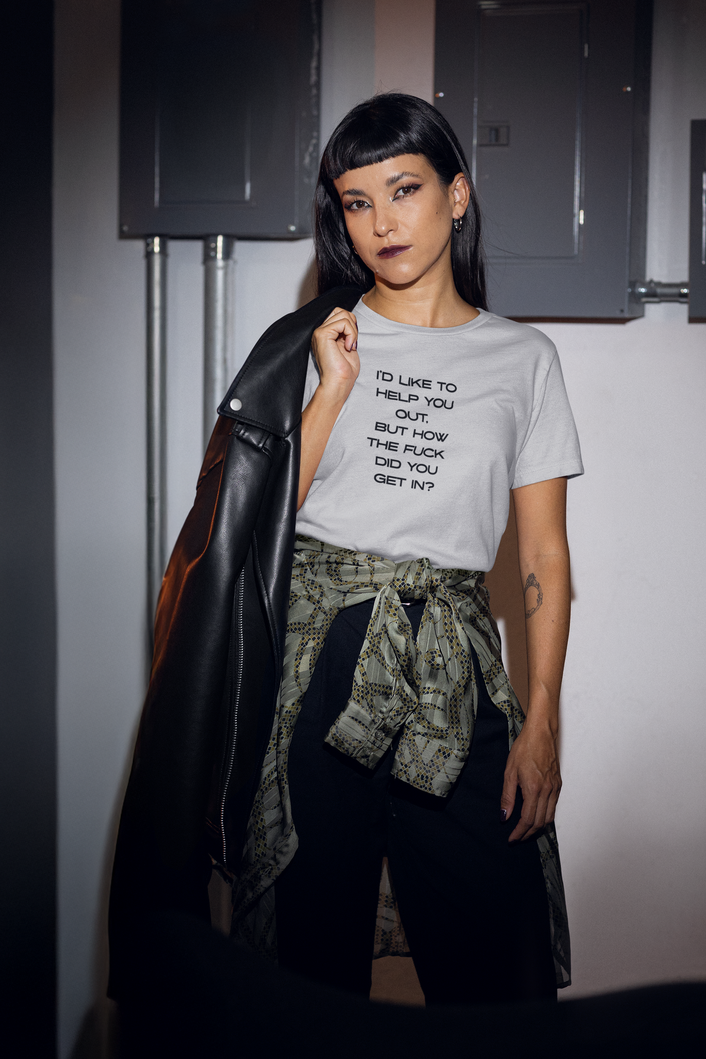 Unisex 'I'd like to help you' classic tee