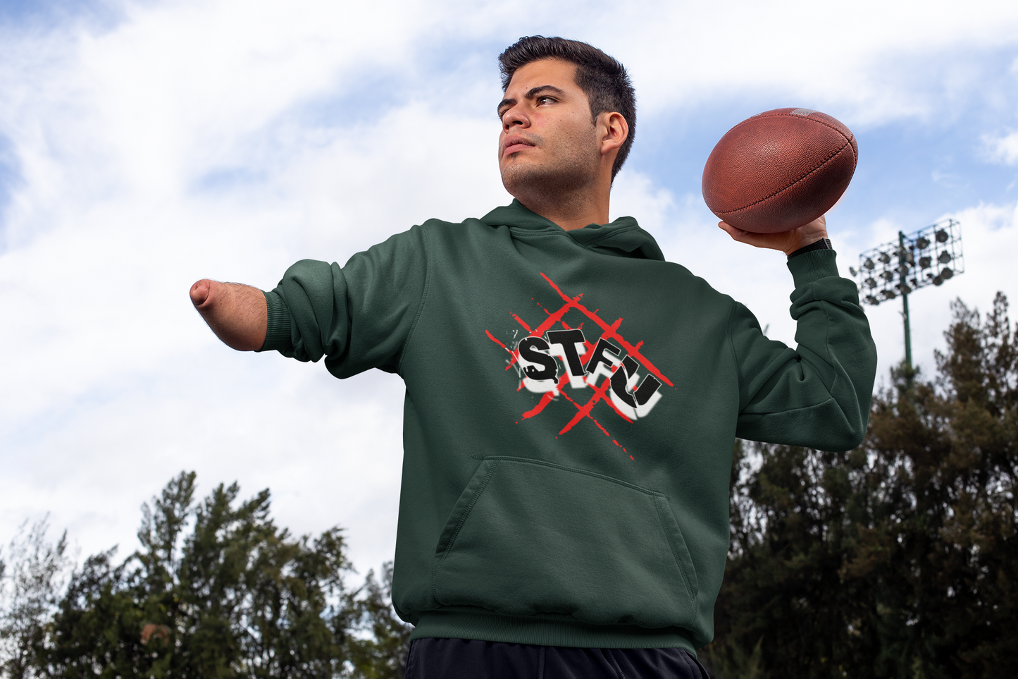 STFU Unisex oversized hoodie